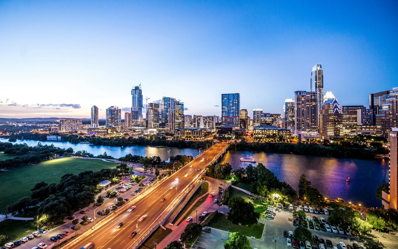 Austin skyline and atmosphere — independent mold inspector directory